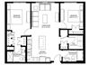 2 Bedroom Floor Plan